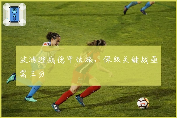 波鸿迎战德甲劲旅,保级关键战亟需三分